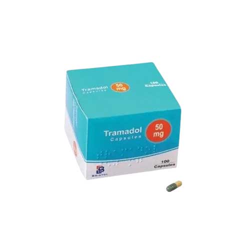 Tramadol 50mg tablets used for moderate pain relief in the UK