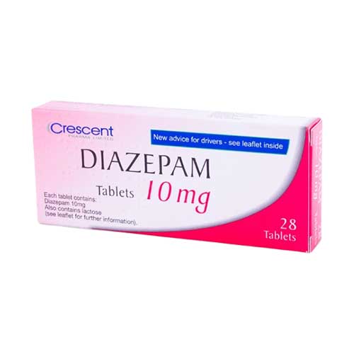 Diazepam 10mg 28 Tablets