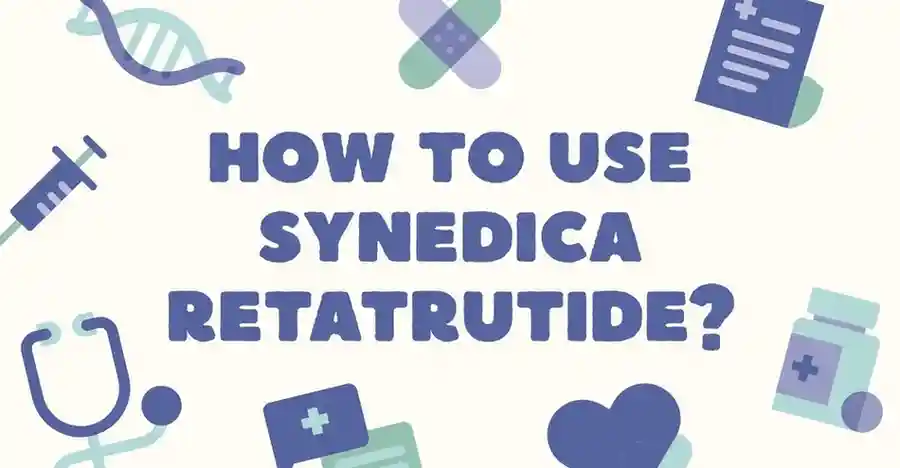 Synedica Retatrutide weight loss injection pen for weekly use